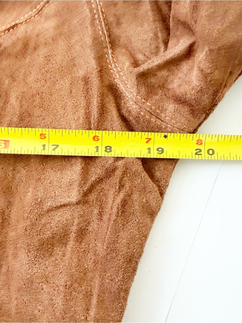 Vtg Y2K Wilson’s Brown Suede Western Jacket Lace Up Skirt Floral Lining Set L/8 - Picture 13 of 16